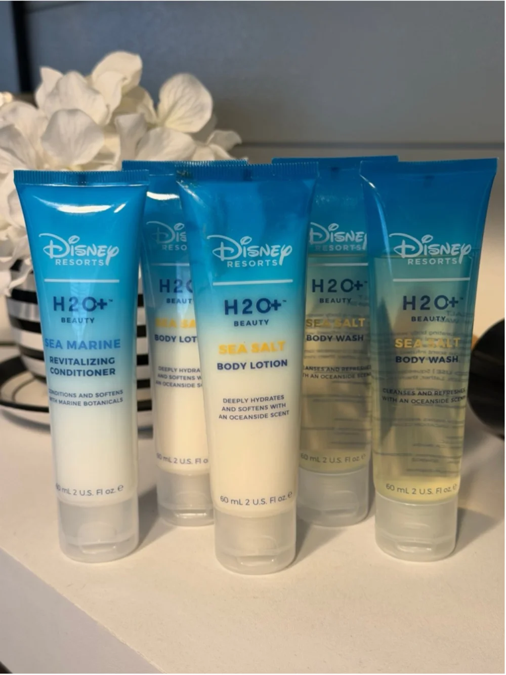 Disney H2O Sea Marine Body Lotion Wash Conditioner Foot Scrub Shaving Kit NEW
